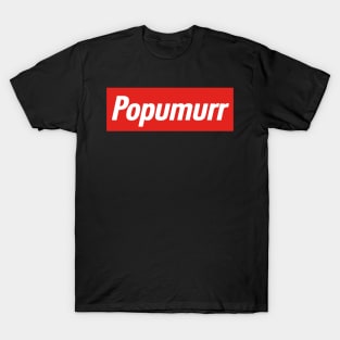 popumurr box logo spoof T-Shirt